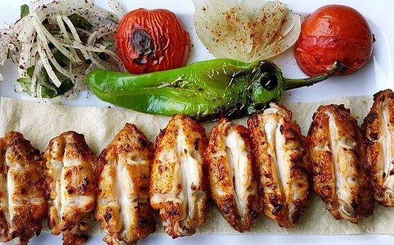 Gegrillte Produkte