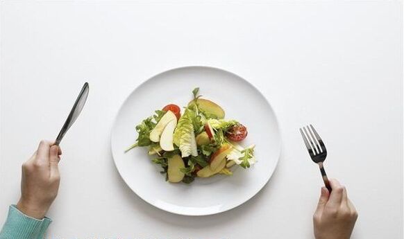 Macht in kleinen Portionen, wenn Sie Gewicht verlieren